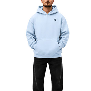 Sweat à capuche épais pour homme en coton lourd, style streetwear moderne, pour un look décontracté et confortable au quotidien - Product Image 1