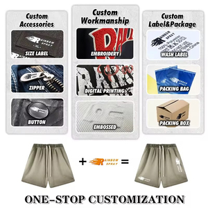 Pantalones Cortos de Béisbol Personalizados para Hombre, de Doble Capa de Malla de Poliéster, Transpirables, de Secado Rápido, Impermeables y Antiarrugas - Product Image 4