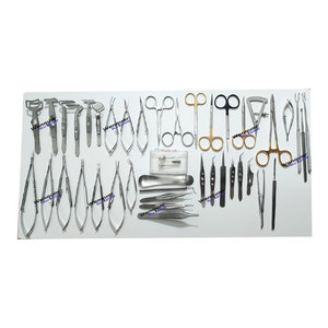 Juego de Instrumentos Oftalmológicos de 42 Piezas, Kit de Cirugía Ocular para Cataratas, Acero Alemán, Proveedor OEM - Product Image 3