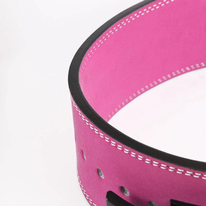 Wholesale Cowhide Adjustable Weightlifting <b>Belt</b> with Buckle Closure for Gym Training Squat Deadlift Bodybuilding-Heavy Duty - Product Image 5