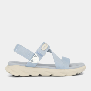 Sandalias Casuales Azul Cielo con Tira Giratoria en el Talón, Ligeras, Punta Abierta, Cierre de Velcro, Parte Superior de Nailon, Entresuela de EVA - Product Image 3