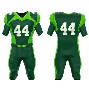 Adjustable Price Men American Football Uniform Anti Wrinkle Premium Quality Breathable Lightweight Comfortable Football Uniform - Product Image 4