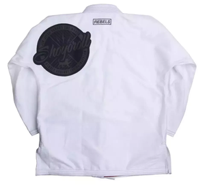 Kimono de Jiu Jitsu Brasileño (BJJ) de Algodón Sin Blanquear de 450 g/m² con Tejido Perla, Duradero, de Secado Rápido, Ligero y Transpirable para Artes Marciales - Product Image 2