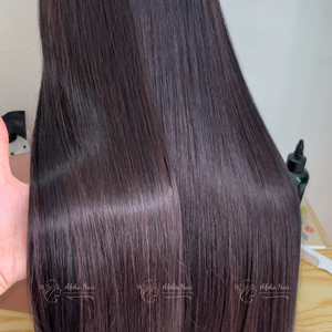 Super grueso de lujo brillante hueso recto 100% vietnamita Peluca de pelo crudo extensiones de cabello natural 13X6 Hd encaje crudo pelo vietnamita - Product Image 5