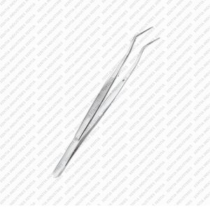 Pince à pansement dentaire Meriam de qualité supérieure 16 cm à pointe angulaire, pince à coton College, instrument chirurgical en acier inoxydable - Product Image 3