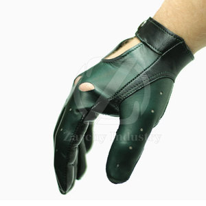 Gants en cuir chauds d'hiver pour hommes, personnalisables, prix de gros, respirants, avec sangle de poignet réglable, antidérapants, haute qualité - Product Image 5
