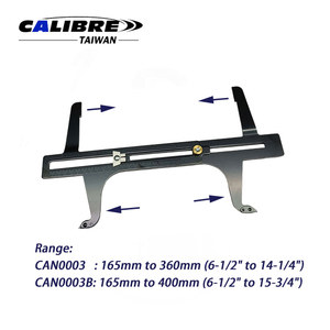 TAIWAN CALIBRE Dual Scale Combination Brake Drum Wear Measuring Resetting Gauge <b>Tool</b>, Brake Drum Measuring <b>Tool</b> - Product Image 2