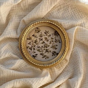 Premium <b>Antique</b> Gold Oval Photo <b>Frame</b> Decorative Picture <b>Frame</b> for Tabletop Wall Hanging Stylish Home Hotel Interior Decor Use - Product Image 4