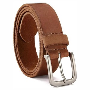 Cinturones de Cuero para Hombre, Elegantes y Casuales para Oficina, de Color Sólido, a Bajo Precio, Personalizables, Transpirables, OEM ODM - Product Image 1