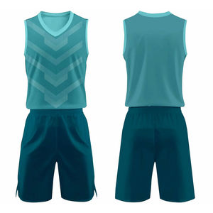 Vente Flash : Ensemble d'uniformes de basketball unisexes personnalisés en polyester de haute qualité, couleurs variées, service OEM, logo imprimé, grandes tailles, vente en gros - Product Image 1