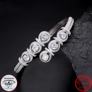 Bracelet de poignet en diamant de laboratoire de couleur D de qualité supérieure pour femmes, or, rond, brillant, certifié IGI, bijoux, accessoire en or - Product Image 4
