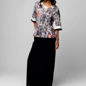 Maillot de football américain unisexe en polyester à sublimation camouflage, chemise de performance avec empiècements contrastants, streetwear, fabricant OEM en gros, États-Unis - Product Image 2