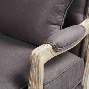 Sofá individual de diseños clásicos hechos a mano de alta calidad para sala de estar, muebles de madera cómodos para villas a los mejores precios - Product Image 3