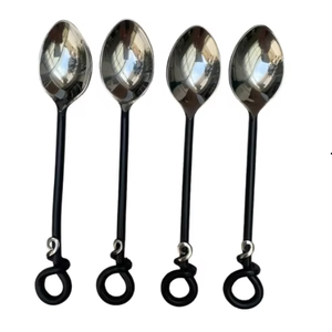 Juego de cubiertos de metal de primera calidad que mejora los rituales y tradiciones gastronómicas, increíblemente elaborado por ARTISTIQUE al precio más bajo. - Product Image 2