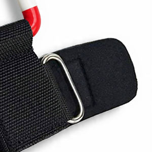 Weightlifting Neoprene Non-Slip Prong Hooks with Wrist Support for Gym Fitness Training - Product Image 4