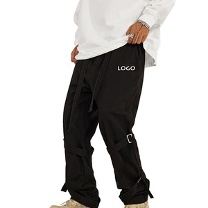 Custom Winter Sweatpants Manufacturer Heavy Fleece Cotton Polyester Joggers Embroidery Private Label OEM ODM Factory Supplier - Product Image 5