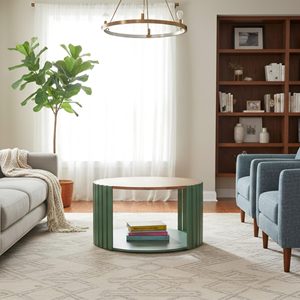 Table basse élégante avec surface lisse et style contemporain, table de salon moderne pour la décoration de la maison et de l'hôtel - Product Image 1