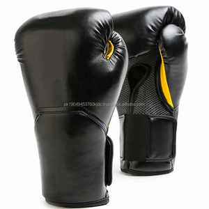 Guantes de boxeo personalizados para entrenamiento hechos en cuero/guantes de boxeo de cuero Pu al mejor precio guantes de boxeo con correa de piel de vaca profesional - Product Image 1
