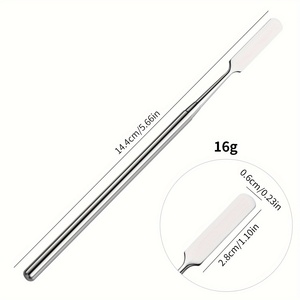 Professional <b>Makeup</b> Spatula Cosmetic Mixing <b>Tool</b> for Foundation Cream Mask Hygienic Beauty Applicator for Salon and Personal Use - Product Image 3