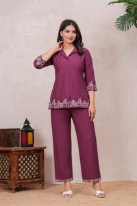 Conjunto de Dos Piezas de Algodón con Estampado Floral para Mujer, Estilo Exclusivo, Ropa de Verano, Conjunto de Kurta y Pantalón, Vestidos Sencillos e Informales, Precio al por Mayor - Product Image 3