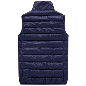 Chaleco de Plumón de Invierno de Alta Calidad al por Mayor, Chaleco con Capucha, Chaqueta sin Mangas para Hombre - Product Image 6