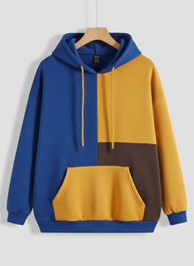Oversized <b>Pullover</b> Hoodies 100% Cotton Winter New Custom OEM Multi Color <b>for</b> <b>Men</b> - Product Image 5