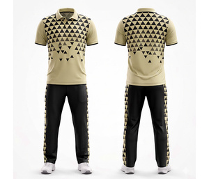 High Quality Sublimated <b>Cricket</b> Jersey & Trouser Uniform | Men Women Youth <b>Cricket</b> Wears Polo Shirt and Trouser Full Team - Product Image 2