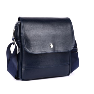 Sac à bandoulière élégant bleu marine Lagarto Arrival, léger et tendance, disponible à la vente, fourni par un fournisseur indien. - Product Image 3