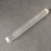 Plaque de verre de vue de résistance à haute température feuille de verre d'aluminosilicate personnalisée en usine