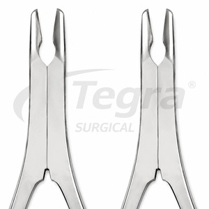 2-Piece Ruskin Bone Rongeur Set, 7.5-Inch Straight and Curved, 5 mm <b>Bite</b> Double-Action Orthopedic Surgical Instruments CE ISO - Product Image 5