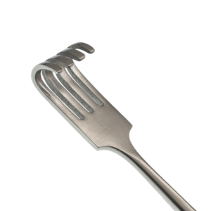 Retractor Quirúrgico Volkman de 8 1/2 Pulgadas, Cuatro Puntas, Inoxidable, Manual, para Tejidos - Product Image 3