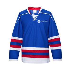 Jersey de hockey sobre hielo con diseño personalizado más popular, jersey de hockey sobre hielo de talla grande para adultos - Product Image 1