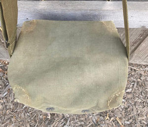 Sac à appareil photo en cuir et toile avec logo personnalisé, vintage, étanche, pour voyage, sac messager DSLR LCCB-0007 - Product Image 4