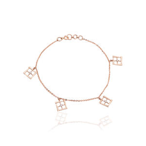 Brazalete de Diamantes Naturales de 0.06 Ct, Certificado IGI, Corte Brillante Redondo H-I, Claridad VS-SI, Joyería Fina para Mujer, Extraído de la Tierra - Product Image 3