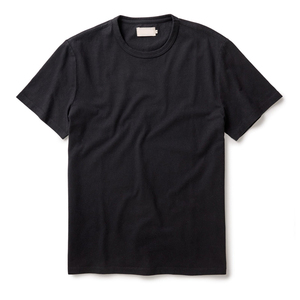 T-shirt en jersey de coton pour homme, manches courtes, avec poche, été, écologique, col rond - Product Image 4