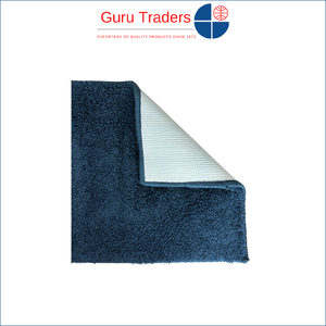 Tapis de bain tufté fabriqué à la machine à motif de couleur unie facile à nettoyer - Product Image 2