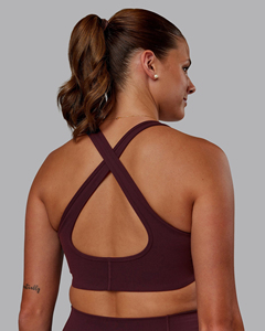 Women's Deep V-<b>Neck</b> <b>Halter</b> Sports <b>Bra</b> Solid Color Yoga Fitness Medium Support Breathable Seamless Design - Product Image 2