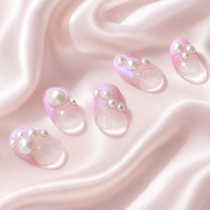 Autocollants élégants pour ongles en gel, bandes de nail art DIY, bandes de gel UV rose translucide, bandes de gel UV durcissables, enveloppes pour ongles en gel élégantes - Product Image 1
