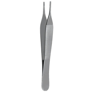 Pinces Adson marron en acier inoxydable, pinces chirurgicales pour tissus, instrument de précision à usage médical - Product Image 3