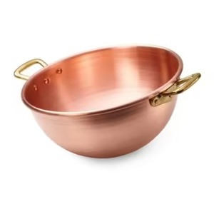 Moderna Tazón de Cobre para Servir, Solución Elegante de Vajilla para Presentación de Comida Gourmet, Ensaladas, Frutas, Aperitivos, Postres, Catering, Hotel - Product Image 6
