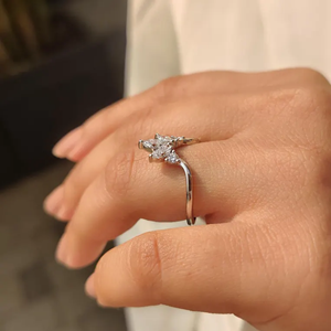 Best Selling Marquise And Round Cut Band for Women's with Brilliant for Wedding Engagement Party Wear Available For Export Price - Product Image 3