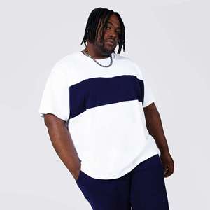 Ensemble court pour homme en coton premium respirant, t-shirt et short assortis, coupe classique, tenue décontractée pour l'été et le quotidien - Product Image 5