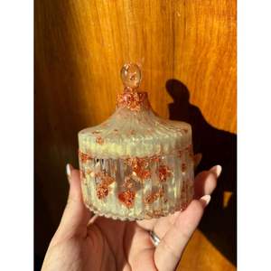 Handcrafted <b>Decorative</b> Trinket <b>Box</b> with Lid Jewelry <b>Storage</b> Home <b>Decorative</b> <b>Box</b> - Product Image 5