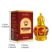 Usine de production et de vente en gros de parfums arabes populaires en format roll-on de 15 ml, parfum floral, fragrance corporelle, style simple