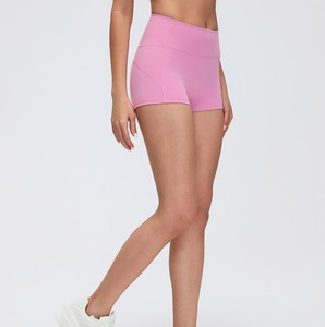 Women <b>Tight</b> <b>Shorts</b> Nylon Spandex Hip-Lifting Workout Fitness Tights Solid Quick Drying Compression Running <b>Short</b> <b>Shorts</b> - Product Image 3