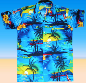 Chemises Hawaïennes Respirantes de Haute Qualité pour Hommes – Personnalisables avec Tous Motifs – Été – Polyester Popeline – Manches Courtes – Séchage Rapide – Infroissables - Product Image 2