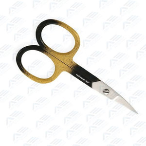Ciseaux à cuticules russes à lame courbée pour manucure, soin des ongles de précision, vente directe d'usine, acier inoxydable professionnel - Product Image 3