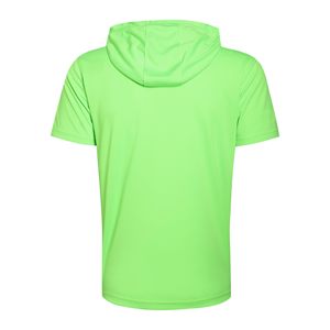 เสื้อฮู้ดแขนสั้นสไตล์สปอร์ตสำหรับผู้ชาย เสื้อยืดออกกำลังกาย เสื้อฮู้ดสำหรับฟิตเนส เสื้อผ้ากีฬา เสื้อยืดออกกำลังกายแบบมีฮู้ด - Product Image 2