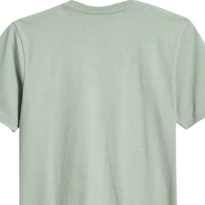 เสื้อยืดผู้ชายไซส์ใหญ่ สีเขียวอมเทา ผ้าฝ้ายพรีเมียม คอกลม แขนสั้น สไตล์ลำลอง โอเวอร์ไซส์ ทนทาน ใส่ได้ทุกวัน สตรีทแวร์ - Product Image 4