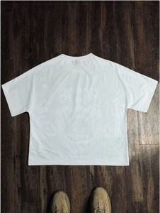 Custom-Made High-Quality 100% Pure Cotton Jersey Printed Oversized Street Style Retro Washed <b>Men's</b> Casual T-<b>Shirt</b> - Product Image 4